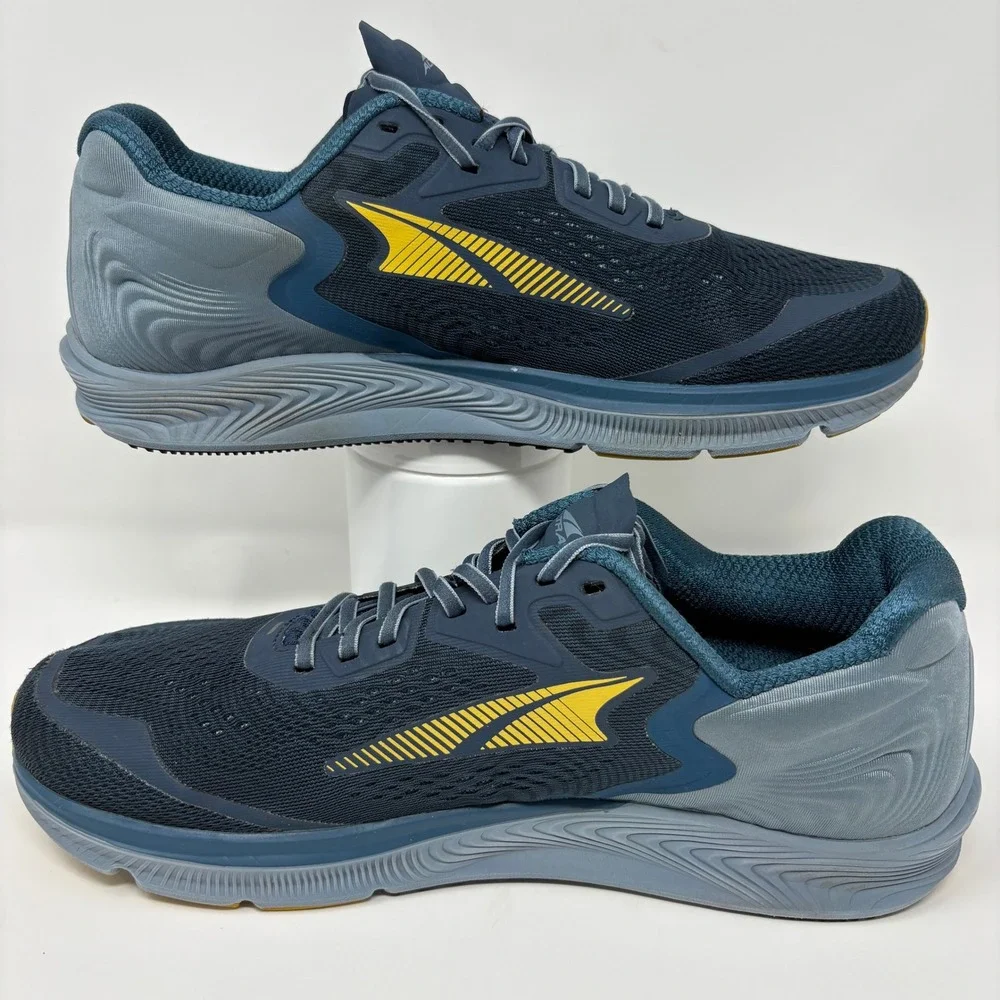 Altra Torin 5 Men's Size 11 Blue Yellow Running Shoes (AL0A547F408)